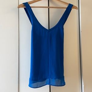 SILENCE + NOISE ELECTRIC BLUE TANK